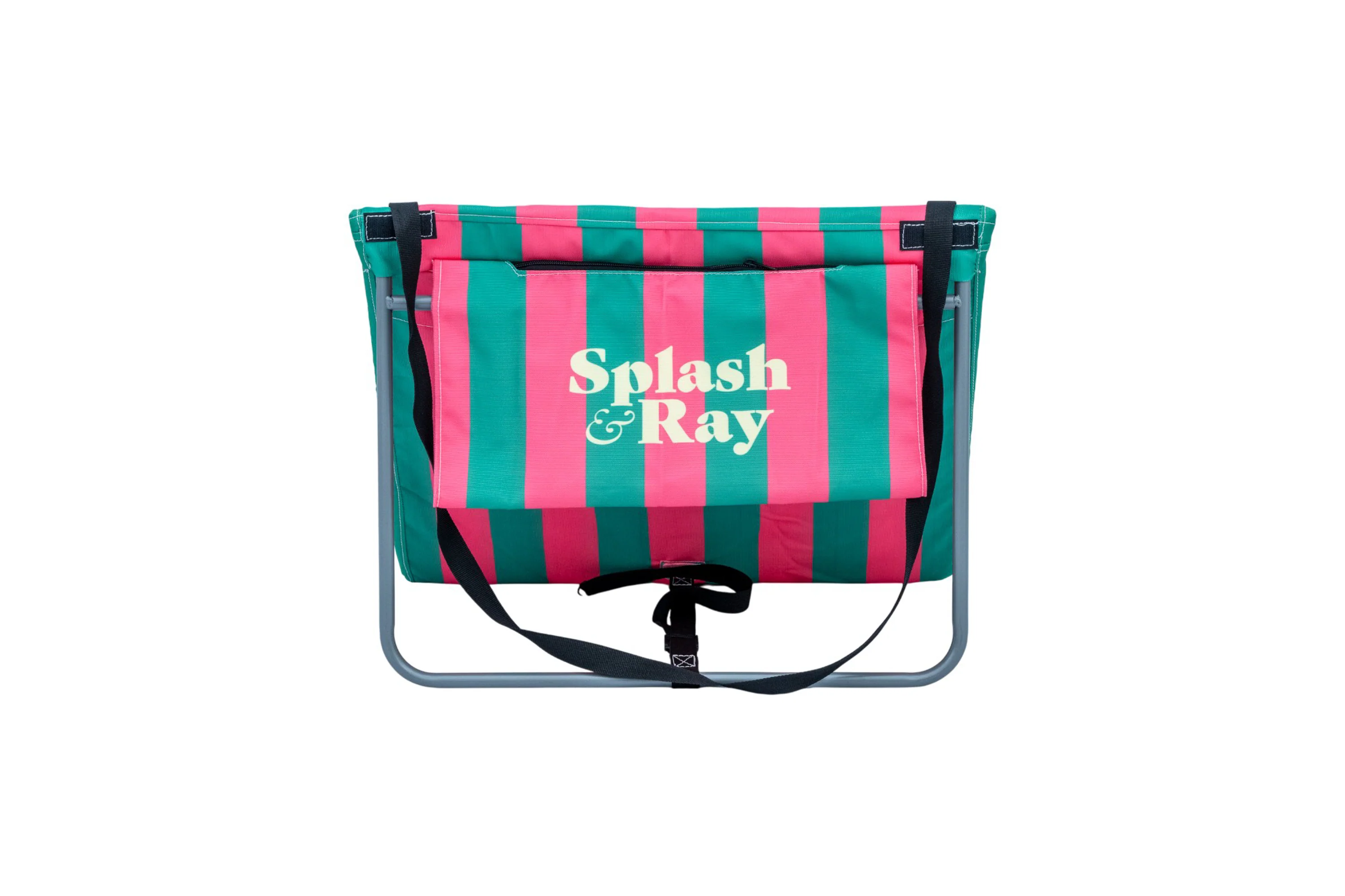 Parallel Palms Back-Beach Mat - Green/Pink - Image 3