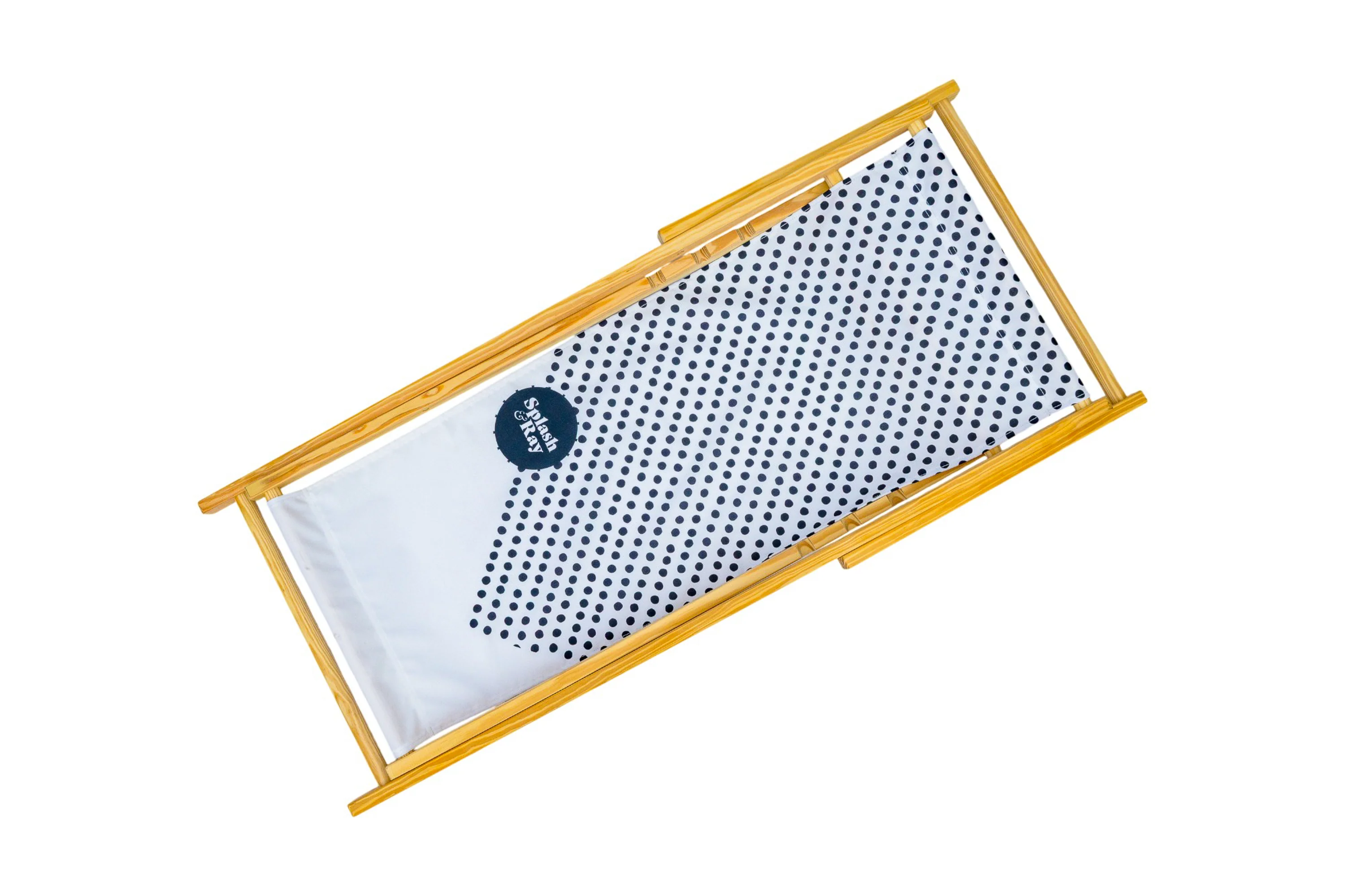 Bohemia Wooden Deckchair - Dots Diagonal - Image 4