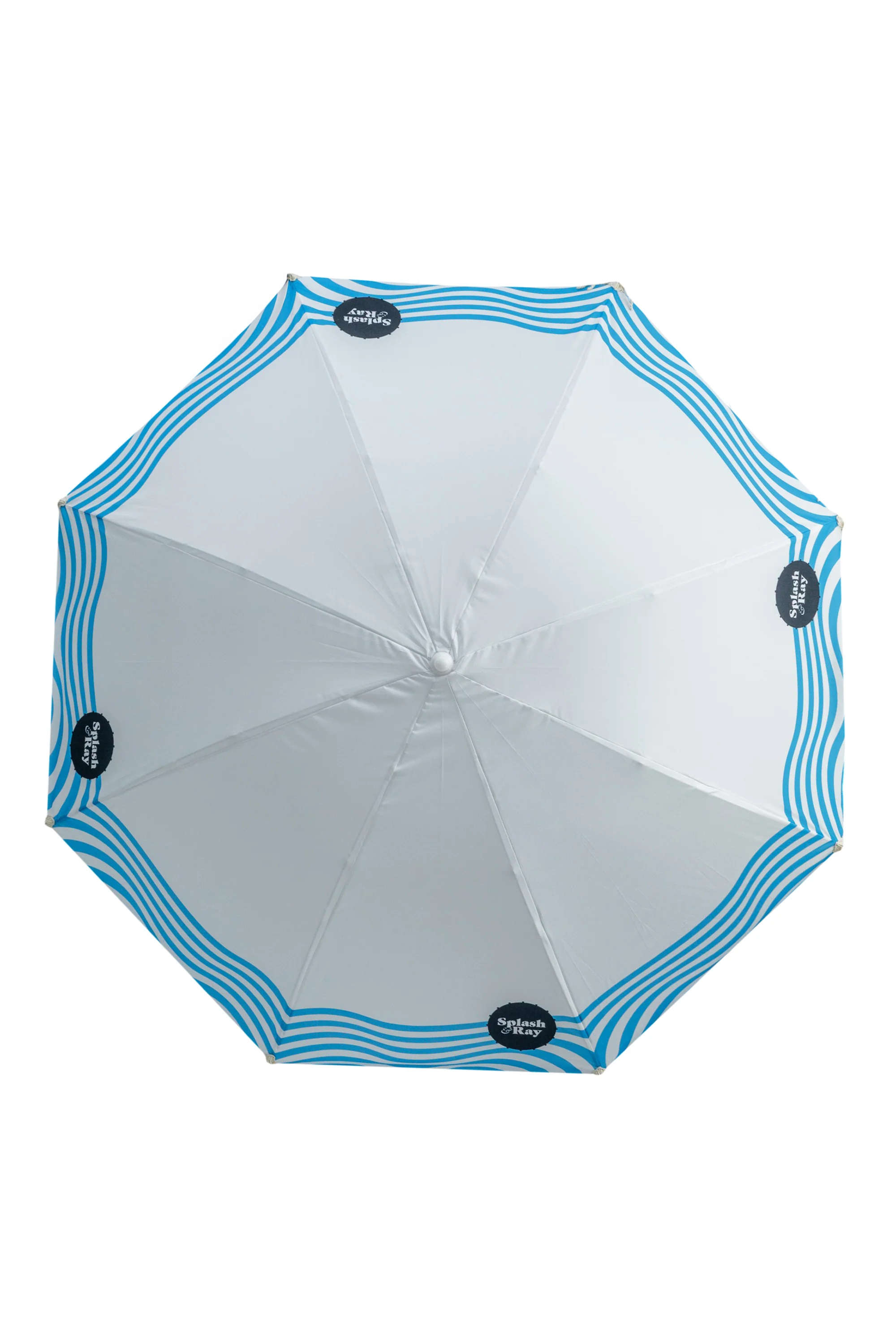 Ebb and Flow 2m Umbrella - Blue - Image 4