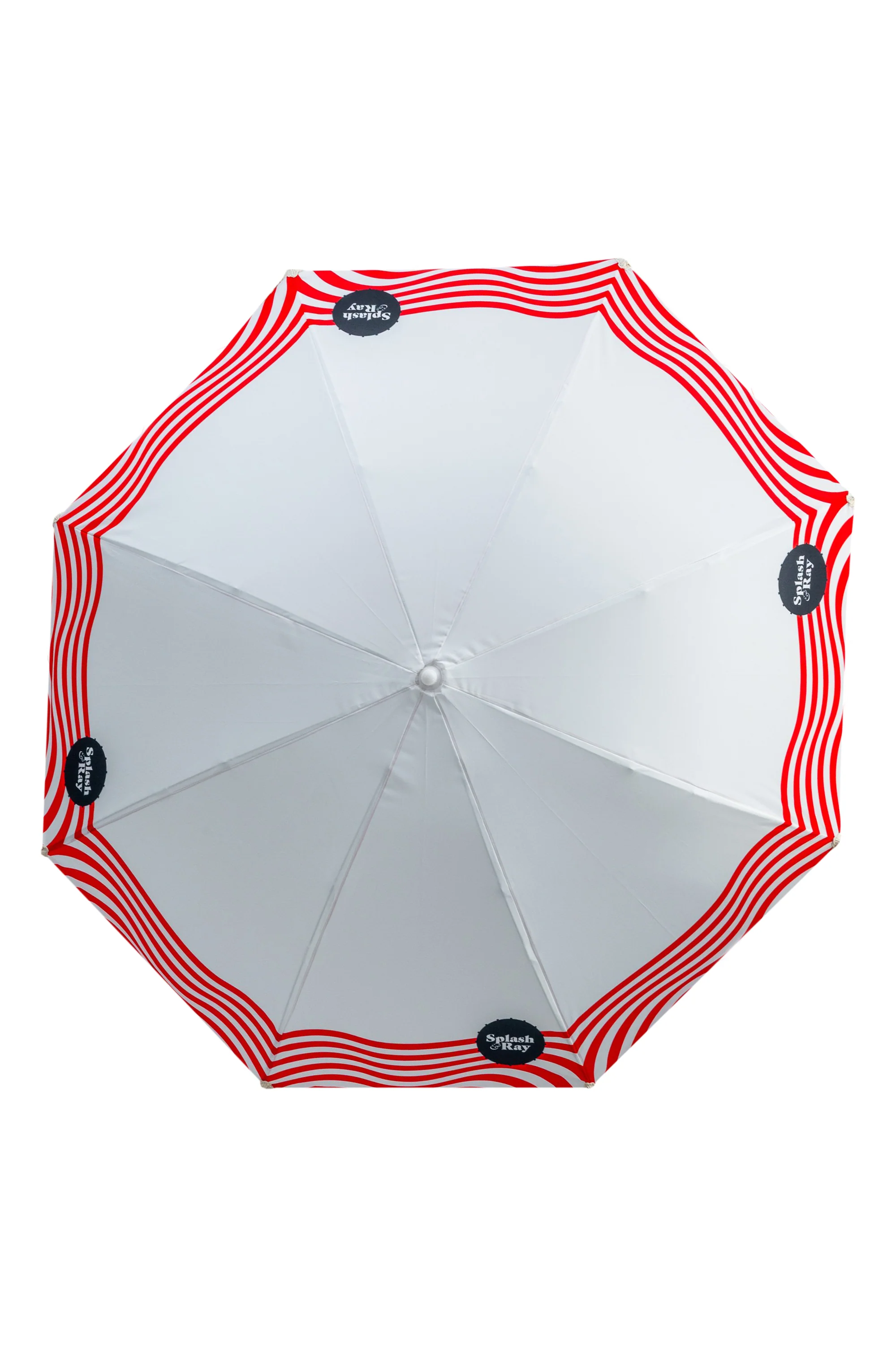 Ebb and Flow 2m Umbrella - Red - Image 5
