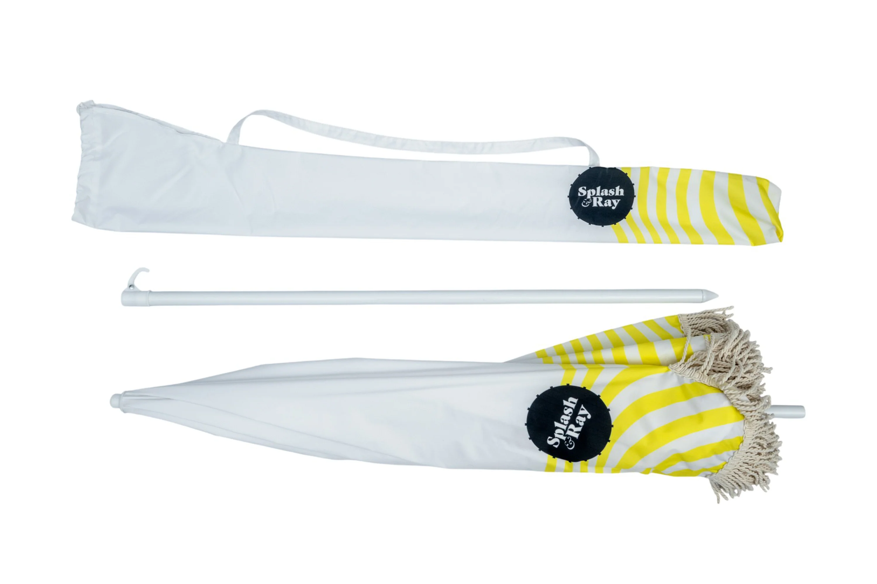 Ebb and Flow 2m Umbrella - Yellow - Image 3
