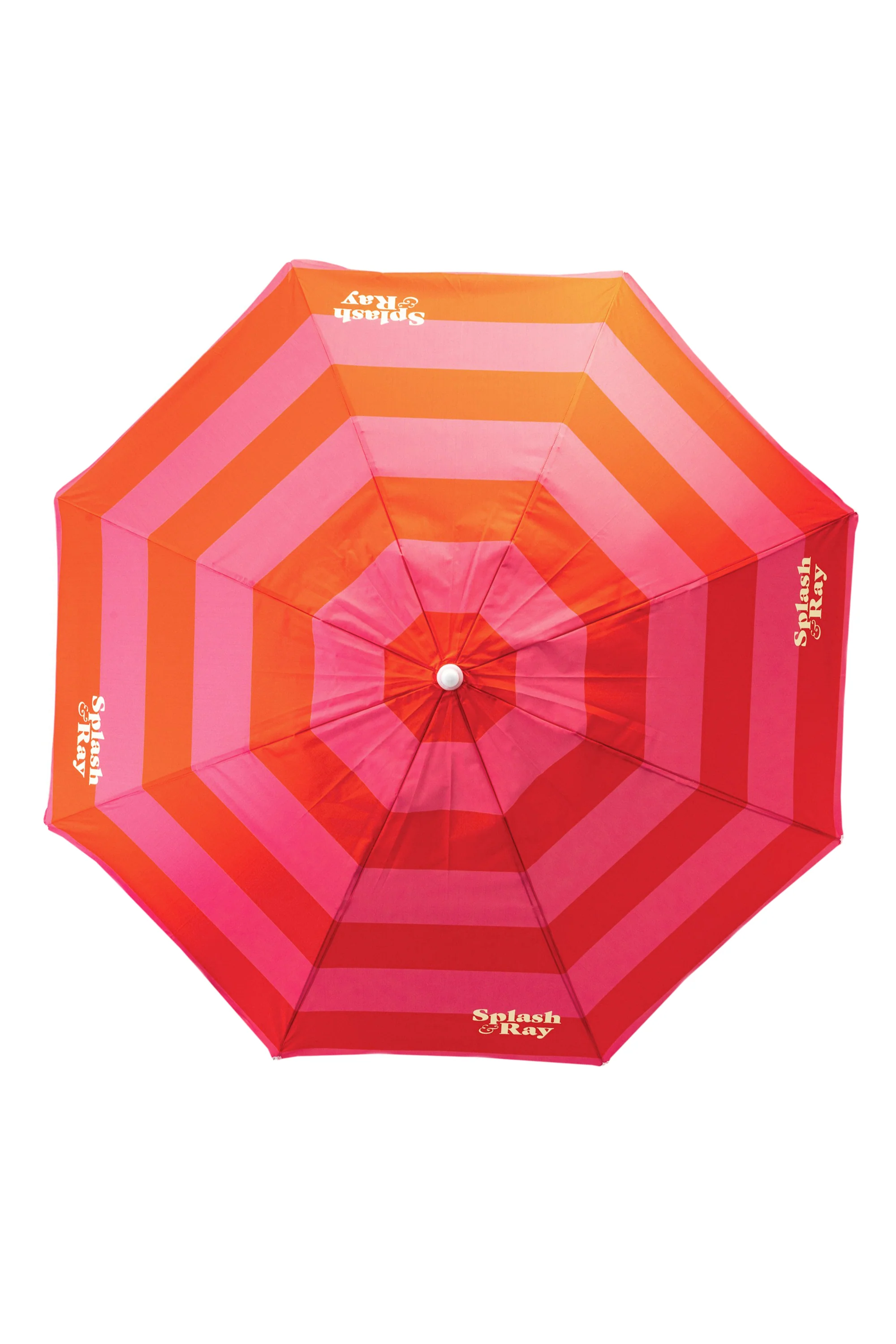 Parallel Palms 2.25 Umbrella - Red/Pink - Image 4