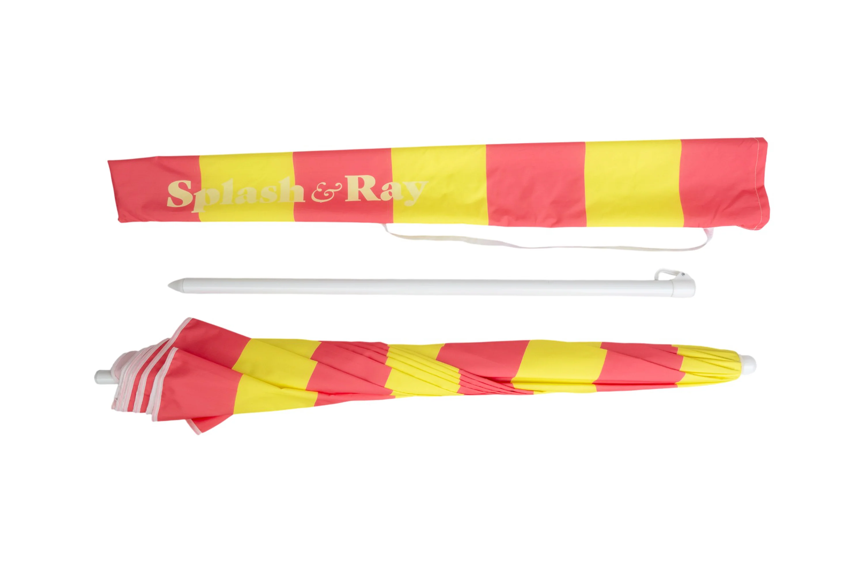 Parallel Palms 2.25 Umbrella - Yellow/Pink - Image 6
