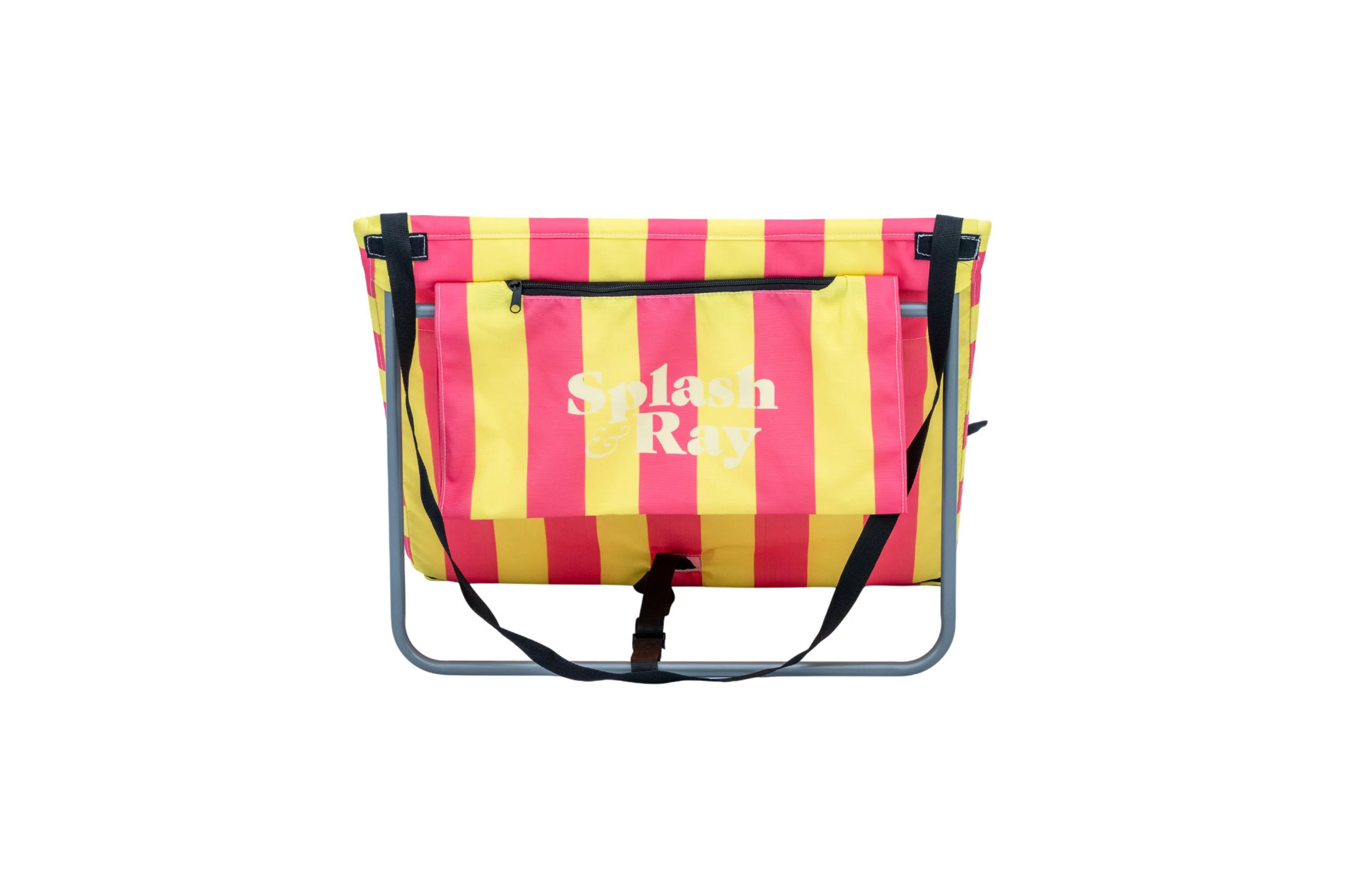 Parallel Palms Back-Beach Mat - Yellow/Pink - Image 3
