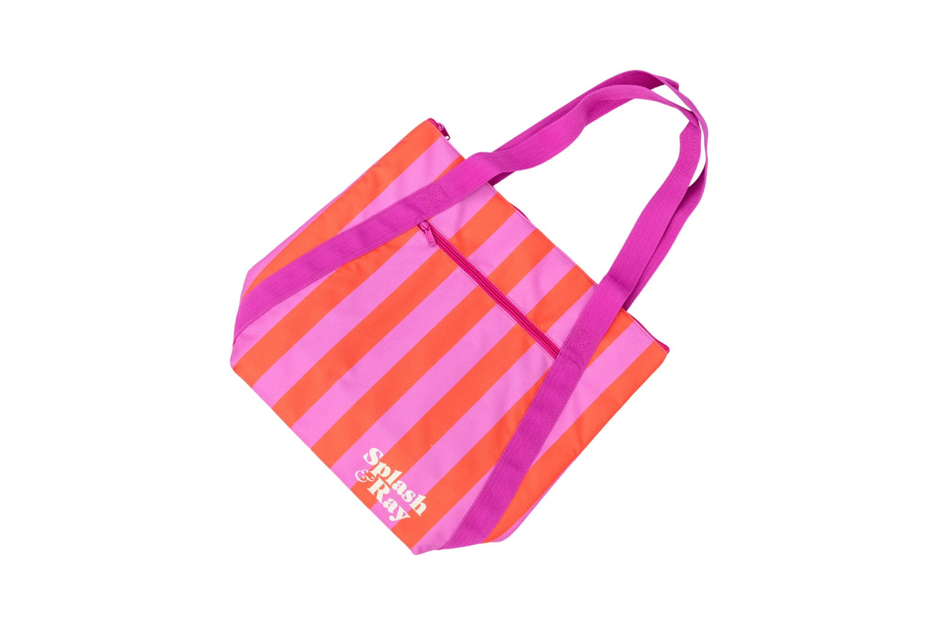 Parallel Palms Cooler - Red/Pink - Image 4