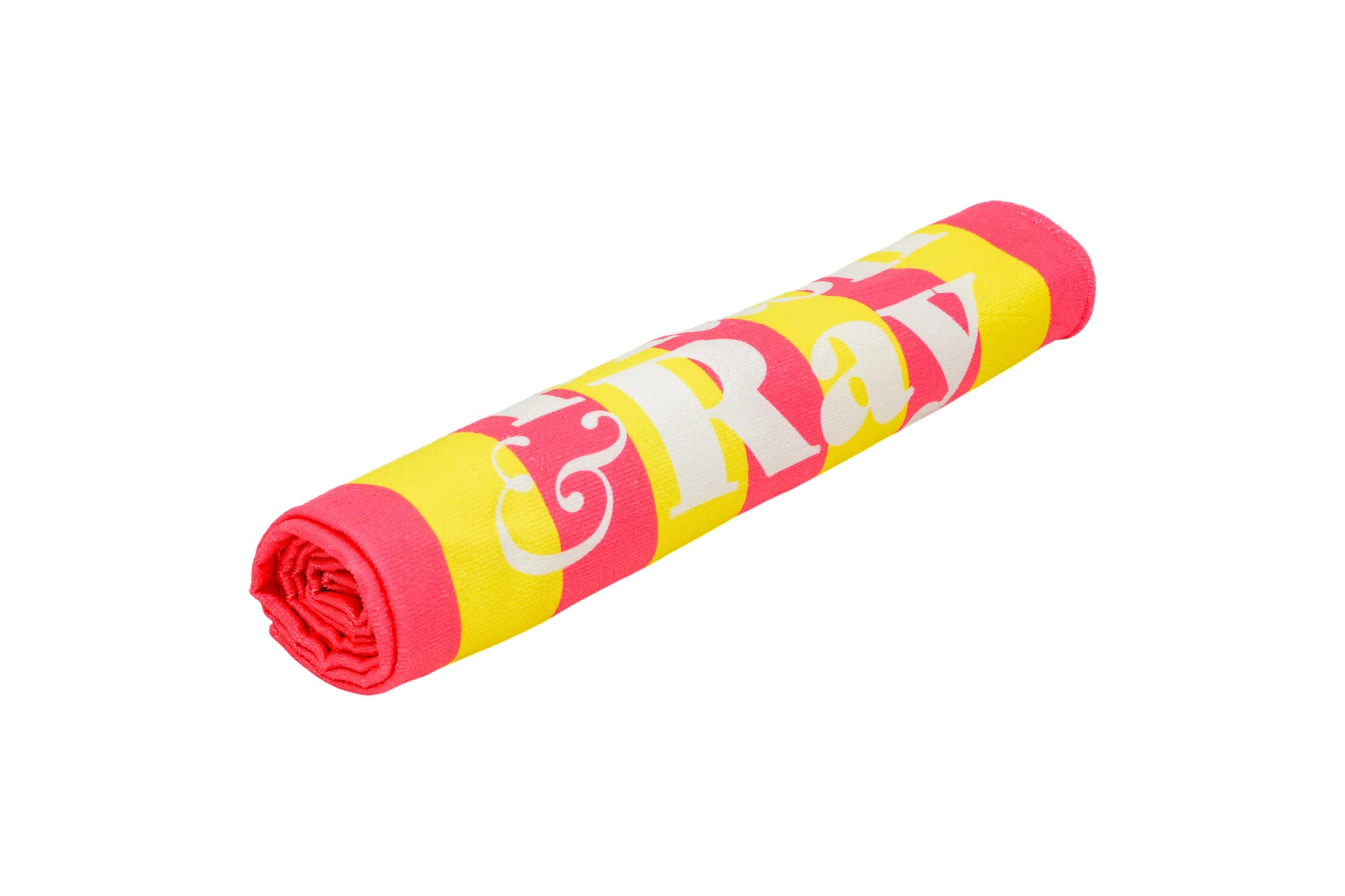 Parallel Palms Towel - Yellow/Pink - Image 3